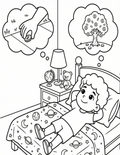 Coloring Page: Ethan And His Money Tree