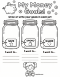 Activity Sheet: My Money Goals!
